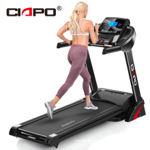 Máquina de fitness Ciapo Body 3.25HP DC motor 5 polegadas LCD tela azul esteira motorizada